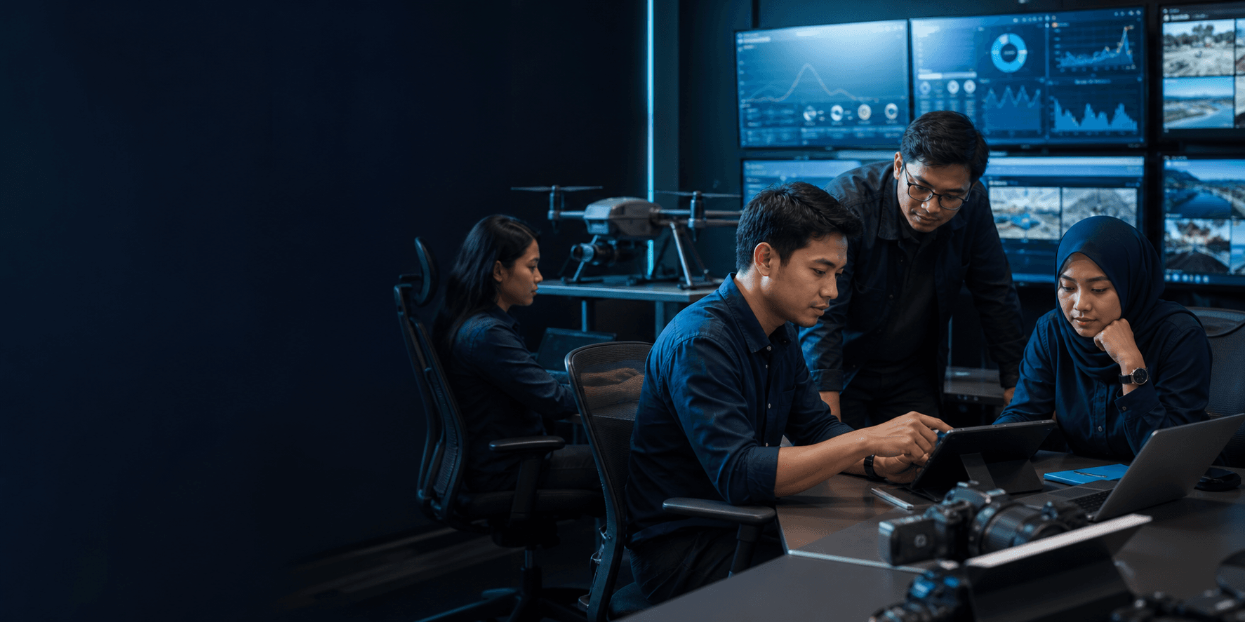 Tim KDM mengembangkan solusi digital dan layanan multimedia